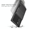 For Samsung Galaxy Note20 Ultra Scratch-Resistant Shockproof Heavy Duty Rugged Armor Protective Case with Card Slot(Red)