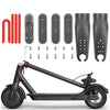 For Xiaomi M365 / PRO / 1S Skateboard Accessories Front Fork Plastic Protection Cover Reflecting Bar Set(Black)