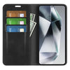 or Samsung Galaxy S25 Ultra 5G Retro-skin Magnetic Suction Leather Phone Case(Black)