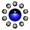 10 PCS 0.5W T3 Instrument Panel LED Light Dashboard Indicator Lamp Bulb (Blue Light)