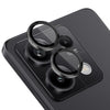 For Xiaomi Redmi Note 13 5G NORTHJO Camera LensCD Vein Metal Ring Tempered Glass Film(Black)