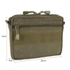 Nylon Outdoor Portable Commuter Sundries Storage Travel Bag(Black)