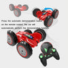 Stunt Deformation High-Speed Electric Remote Control Car Double-Sided Off-Road Tumbling And Twisting Toy Car(Red)
