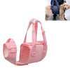 Pet Leash Senior Dogs Walking Aids Chest Harness, Size: M(Pink)