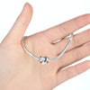 S925 Sterling Silver Pendant Heart-shaped Mom Beads DIY Bracelet Necklace Accessories