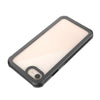For iPhone SE 2022 / SE 2020 / 8 / 7 Waterproof Dustproof Shockproof Transparent Acrylic Protective Case(Black)