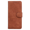For Samsung Galaxy A36 5G / A56 5G Skin Feel Pure Color Flip Leather Phone Case(Brown)