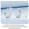 S925 Sterling Silver With Platinum-plated Vintage Diamond Pattern Earrings(BSE1032)