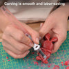 MYTEC 4 In 1 Carpenter Seal Carving Tools Alloy Bit Plastic Handle Carving Knife