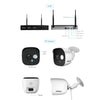 SriHome 8CH 1080p Wireless CCTV System NVR Kit - EU Plug