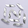 50 PCS CA-M239 Portable Fruit Juicer Blade Semi-Circle Straight 304 Stainless Steel Stirring Knife