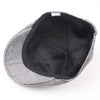 Spring/Summer Burlap Cap Retro Men Forward Beret, Size: M (56-58cm)(Orange)