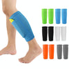 Sweat-Absorbing Breathable Insert Socks Calf Guard Socks Football Protective Gear(White M)