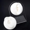 Soft Silicone Simulation Ear Model Practice Display Props, Style:Left Ear(Complexion)
