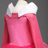 Girls Dress Halloween Cosplay Sleeping Beauty Princess Dresses Christmas Costume Party Children Kids Clothing, Size:120cm(Pink)