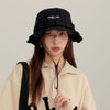 Summer Outdoor Mountaineering Fisherman Hat Camping Sun Protection Cap, Size: M(Black)