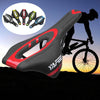 YAFEE Mountain Bike Saddle Mountain Bike Seat Hollow Bicycle Seat(Red)