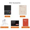 Miyoo Mini Plus 3.5 Inch IPS Screen Retro Handheld Game Console 64GB 15K Games(Transparent Purple)