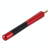 Carbon Fiber Aluminum Short Antenna Polished Universal Screws Base(Big Size)(Red)