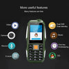 L9 Triple Proofing Elder Phone, Waterproof Shockproof Dustproof, 3800mAh Battery, 1.8 inch, 21 Keys, LED Flashlight, FM, Dual SIM(Black)