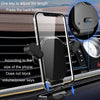 Car Air Outlet Upside-down Hook Strong Mobile Phone Holder(Cool Black)