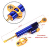 Motorcycle Handlebar Universal Shock Absorber Direction Damper Steering Stabilizer Damper Accessories(Red)