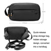 For Nintendo Switch MAHOO 10268 Storage Bag Handbag Shoulder Multi-functional Waterproof Messenger Bag(Black)