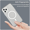 For iPhone 11 Pro MagSafe Frosted Translucent TPU + PC Full Coverage Phone Case(White)