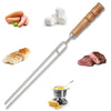 Stainless Steel Barbecue Skewers Barbecue Fork U-shaped Barbecue Fork, Spec: 6pcs