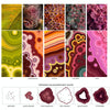 Allotype Agate Puzzle Difficult Wooden Jigsaw Puzzle Toy(Flower)