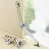 Two-folded Strut Folding Lever Door Support Furniture Connector, Specification:9 Inchs Lever