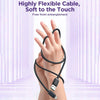 JOYROOM S-AL012A14 Multi-Color Series 2.4A USB to 8 Pin Fast Charging Data Cable, Length:1.2m(Black)