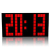 Digital Electronic Alarm Clock Creative LED Desk Clock US Plug, Style:4 Digits 7 Segments(Red Light)