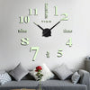 M002 Night Light DIY Digital Wall Clock Living Room Decoration Silent Clock