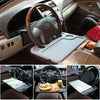 Multi-function Car Steering Wheel Computer Card Table Box Car Tray Desktop Computer Desk Car Laptop Table Dining Table Shelf Desk Auto Accessories(Grey)