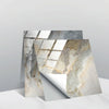 20 PCS 10cm PVC Crystal Covered Film Geometric Pattern Tile Wall Sticker(TS243)