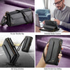 For Samsung Galaxy S25+ 5G CaseMe C36 Card Slots Zipper Wallet RFID Anti-theft Leather Phone Case(Black)