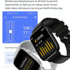 T49 1.9 inch HD Square Screen Smart Watch Supports Heart Rate Monitoring/Bluetooth Calling(Silver Black)
