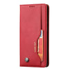 For Samsung Galaxy S25 Ultra 5G Knead Skin Texture Flip Leather Phone Case(Red)