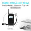 K-605 Portable FM / AM / SW Full Band Stereo Radio, Support TF Card (Black)
