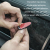 4pcs /Set Car Dashboard Adhesive Multifunctional Small Hook(Black)