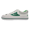 MINGREN Student Canvas Shoes Casual Antiskid Retro Sneakers, Size: 34(White Green)