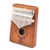 17-Tone Beginner Finger Piano Deer Head Kalimba Thumb Piano(Retro)