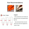 100pcs / Pack Antistatic Antislip Durable Fingertips Latex Protective Gloves, Size: M, 2.6*6.3cm(Khaki)