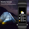 K60 1.08 inch Silicone Band Earphone Detachable Life Waterproof Smart Watch Support Bluetooth Call(Black)