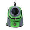 Small Green Pet Carrier Backpack - Front Pack for Dogs & Cats (25kg)