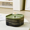 Automatic Pet Water Fountain, Green - 10 Day Capacity, Quiet, Filter