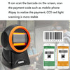 NETUM 2050 Supermarket Cashier Barcode QR Code Scanner Desktop Vertical Scanner, Specification Regular Version