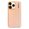 For iPhone 11 Pro Soft Sandy Skin Feel Translucent PC Phone Case(Orange)