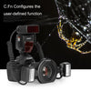 For Canon TTL Oral Insect Insect Teeth Ring Light YONGNUO YN24EX Macro Ring Flash Speedlite(Black)
